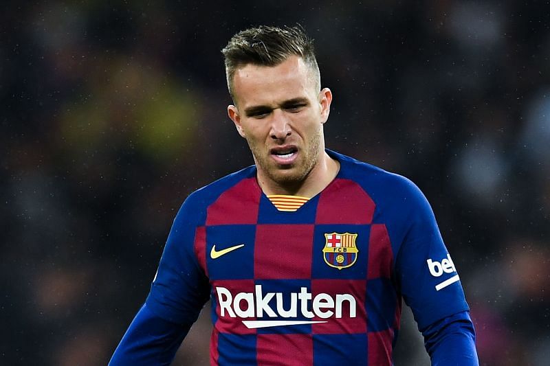 Barcelona midfielder Arthur Melo